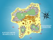 Koh Haa Lagoon Dive Site Map